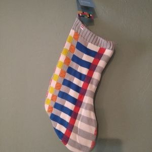 Lego x Target Knit Sweater 20" grey Christmas stocking